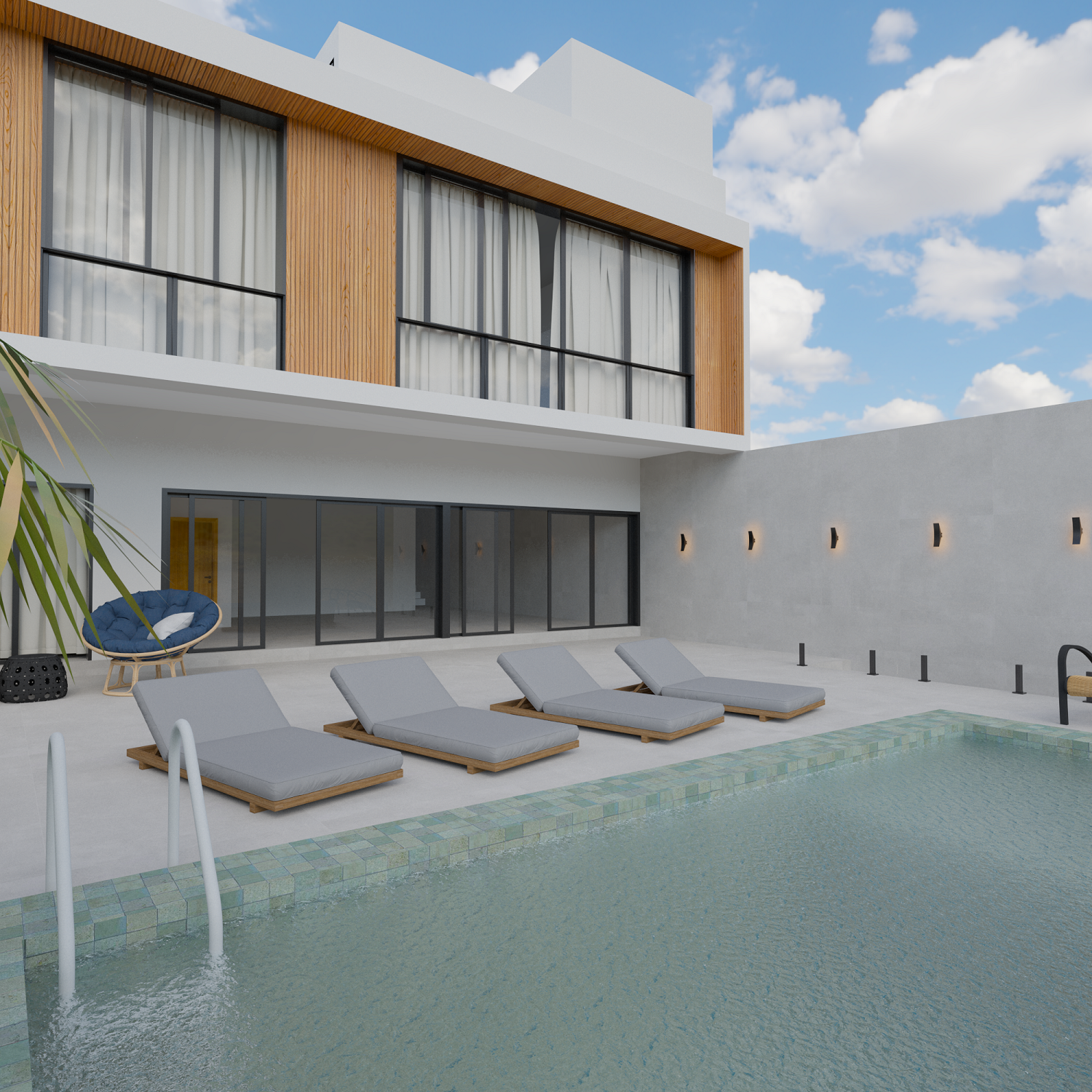 Área de Lazer Casa Deck